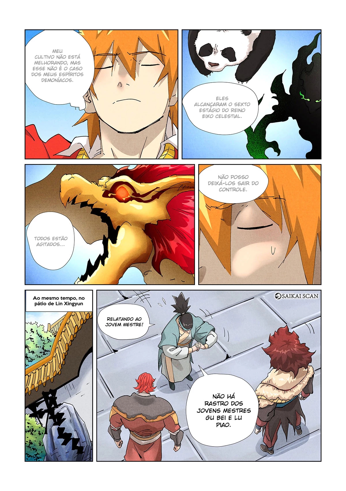 Read Contos de Demônios e Deuses PT Manga Online