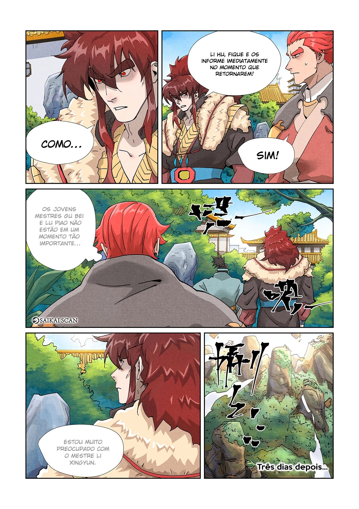 Read Contos de Demônios e Deuses PT Manga Online