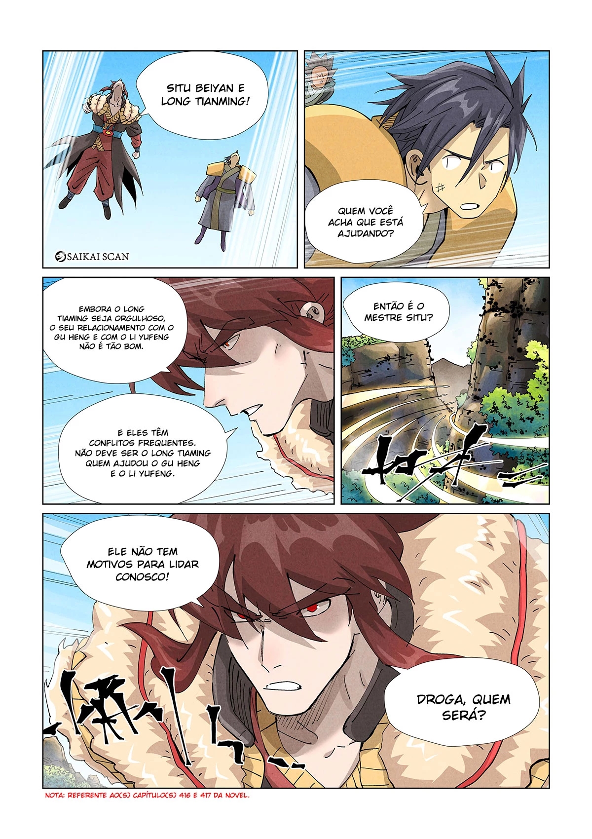 Read Contos de Demônios e Deuses PT Manga Online