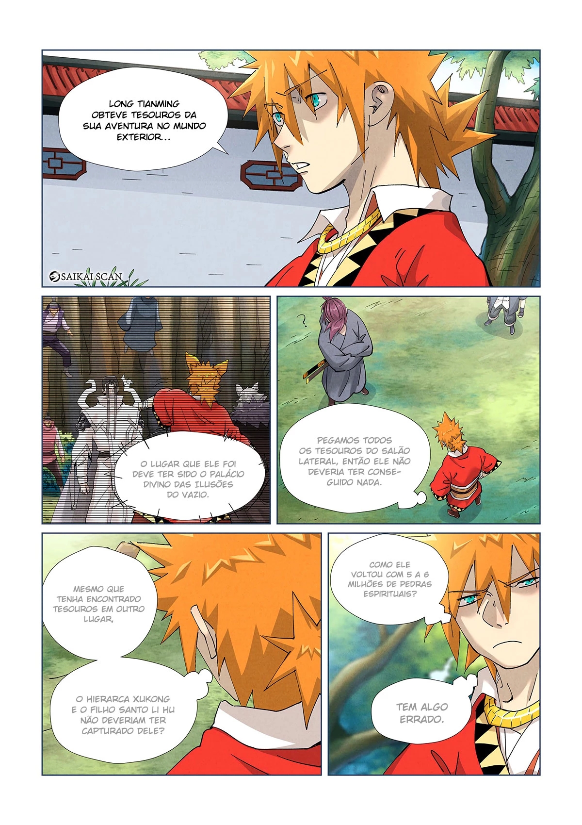 Read Contos de Demônios e Deuses PT Manga Online