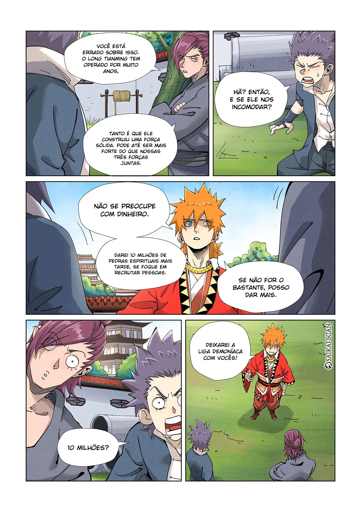 Read Contos de Demônios e Deuses PT Manga Online