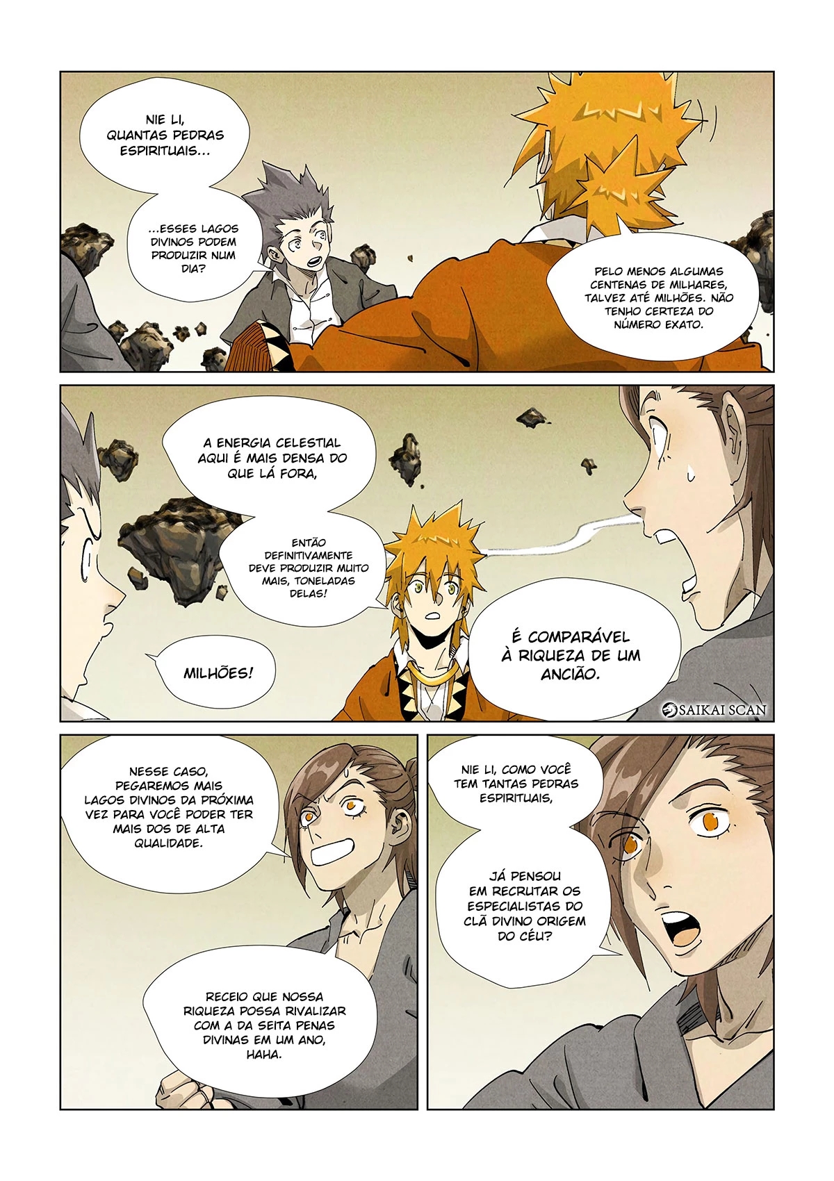 Read Contos de Demônios e Deuses PT Manga Online