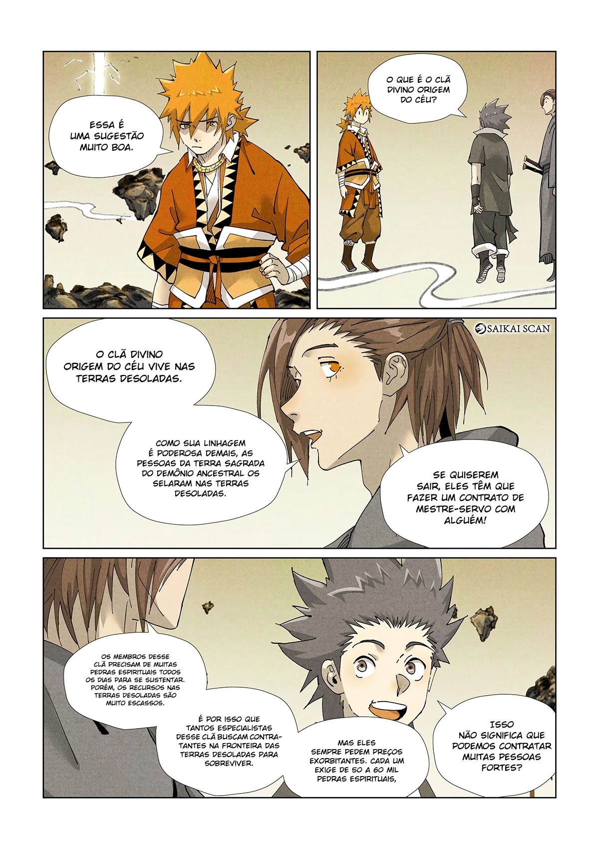 Read Contos de Demônios e Deuses PT Manga Online