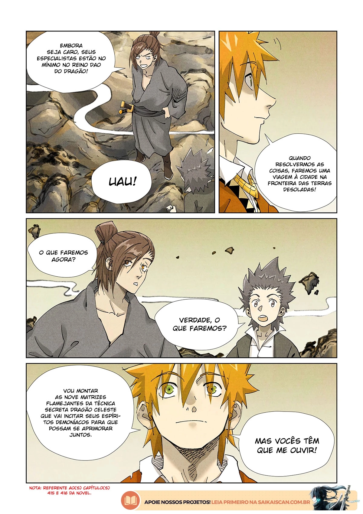 Read Contos de Demônios e Deuses PT Manga Online