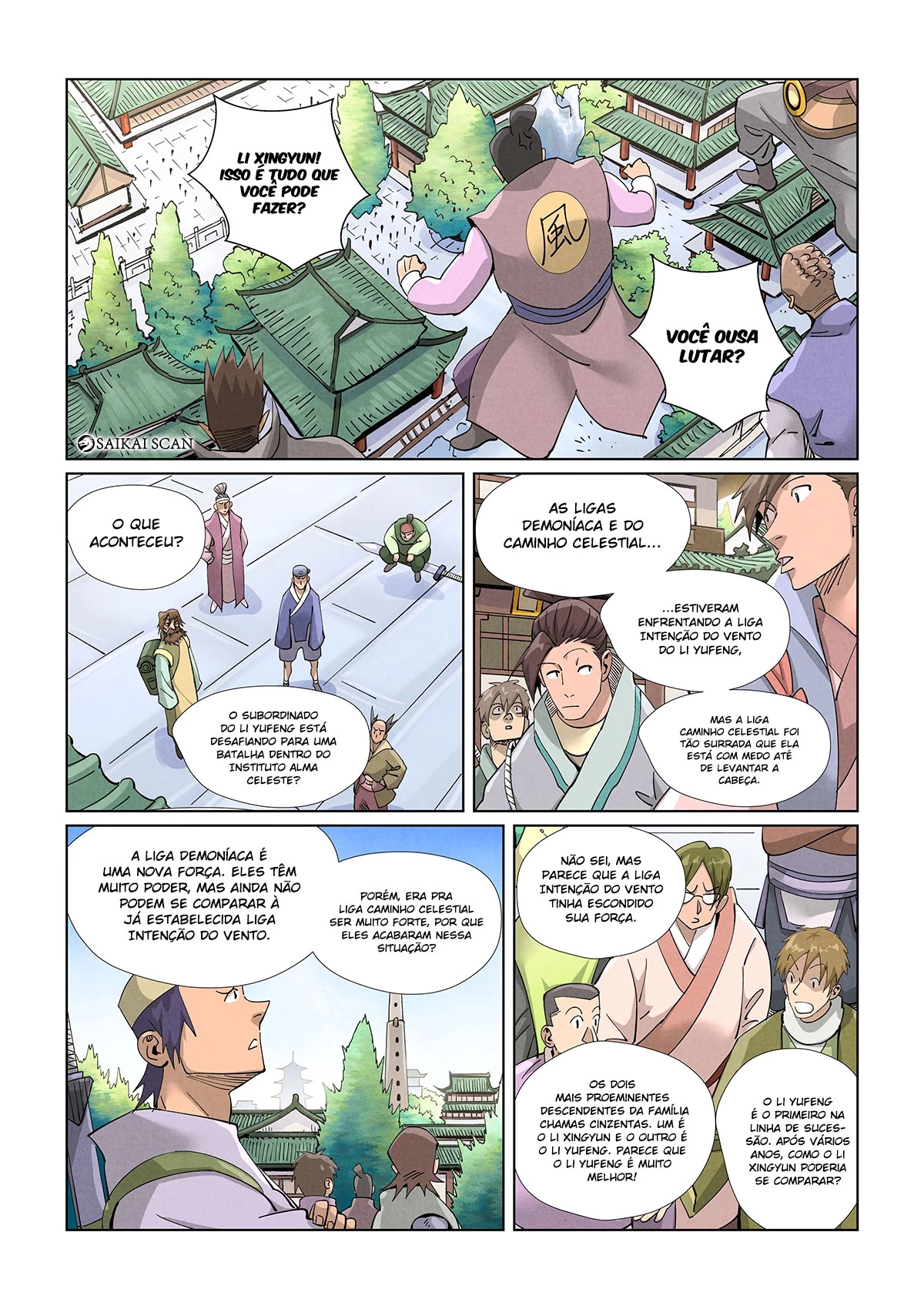 Read Contos de Demônios e Deuses PT Manga Online