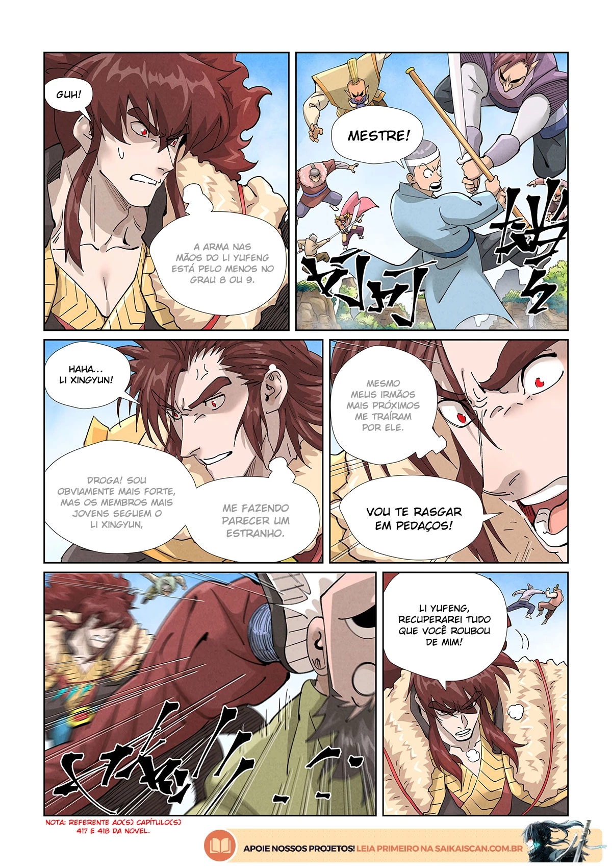 Read Contos de Demônios e Deuses PT Manga Online