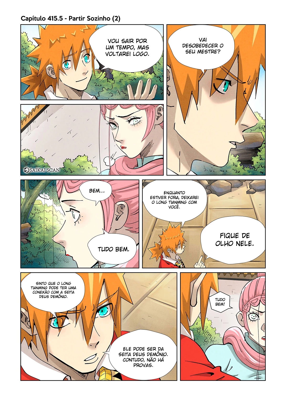 Read Contos de Demônios e Deuses PT Manga Online