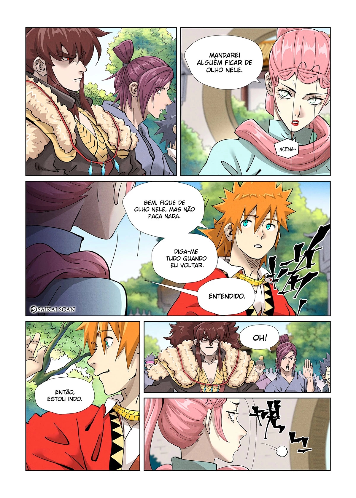 Read Contos de Demônios e Deuses PT Manga Online