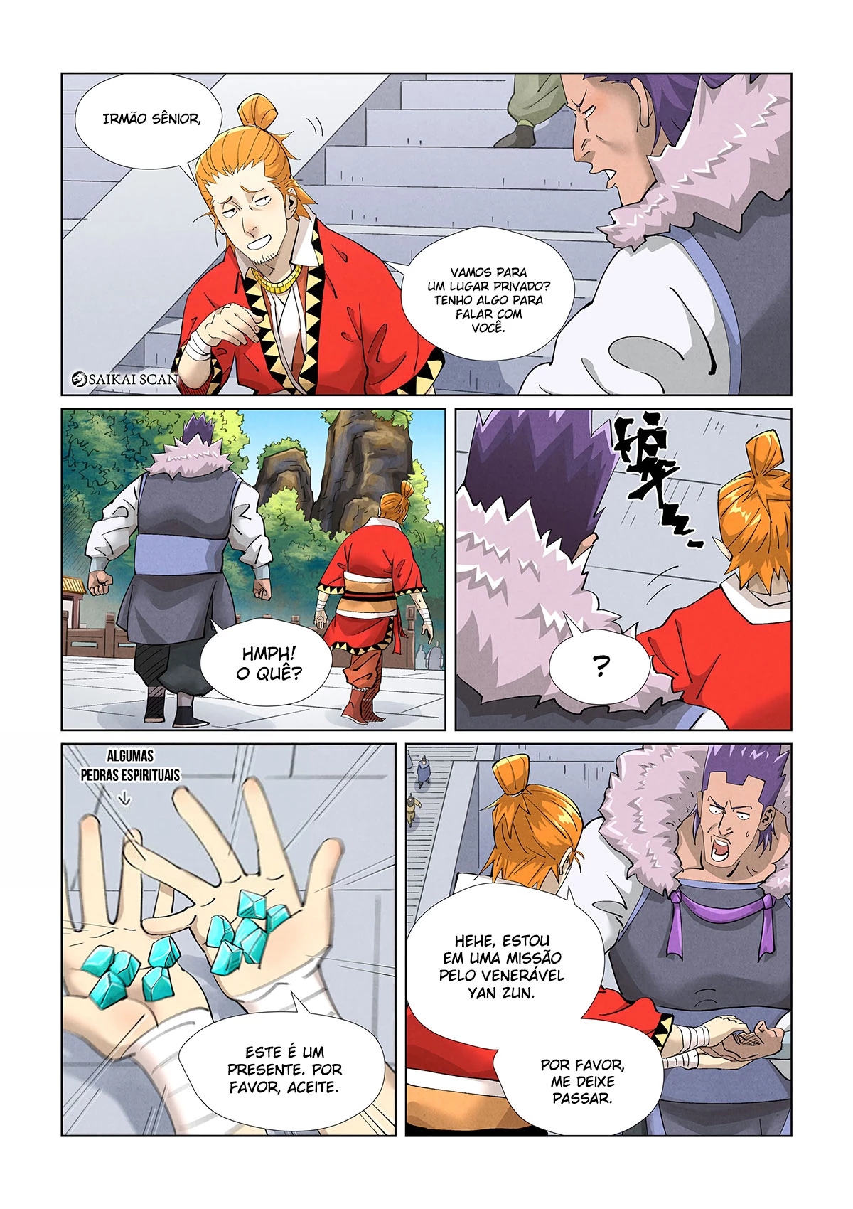 Read Contos de Demônios e Deuses PT Manga Online