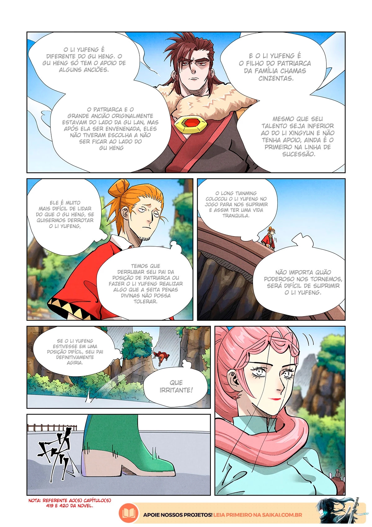 Read Contos de Demônios e Deuses PT Manga Online