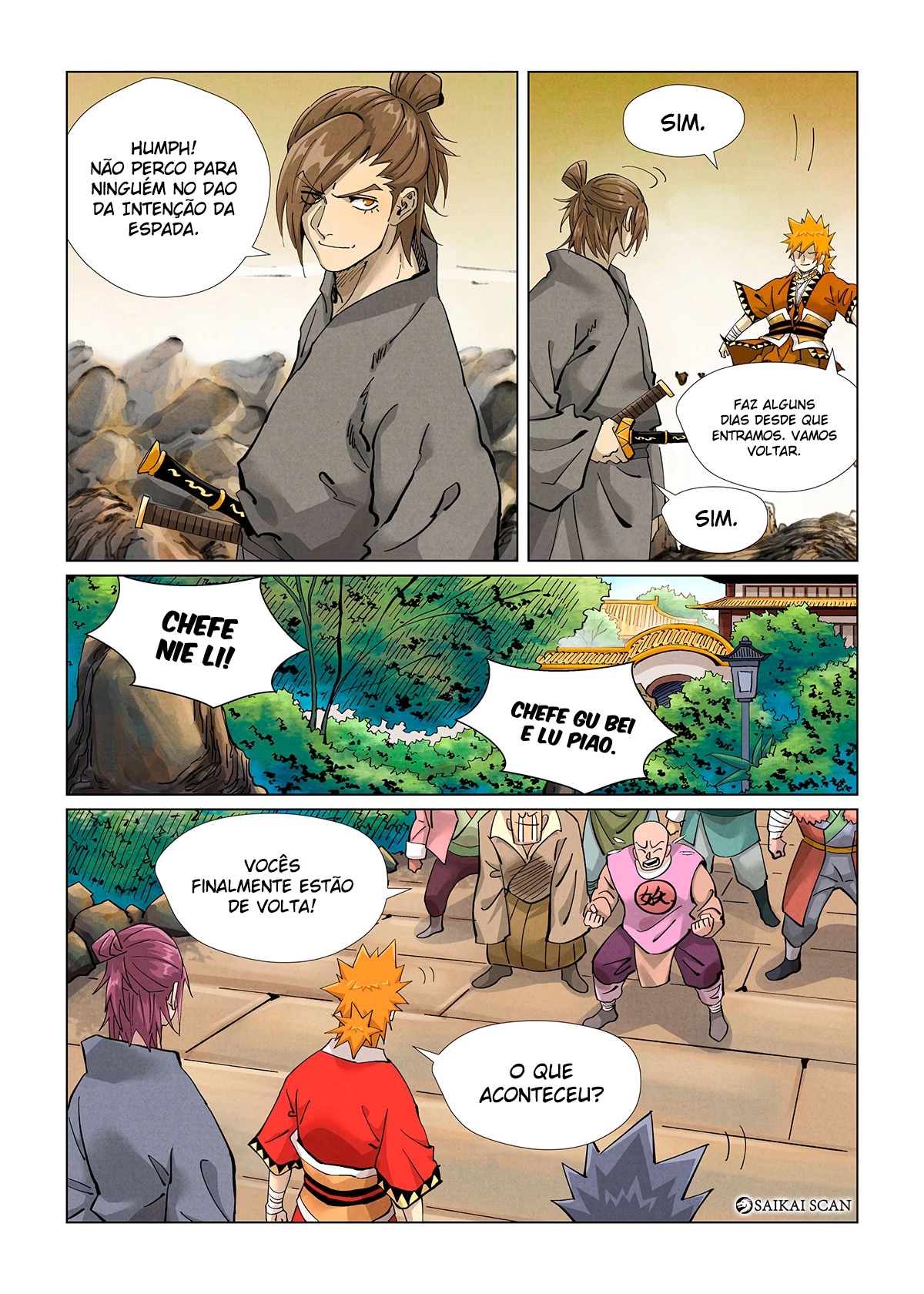 Read Contos de Demônios e Deuses PT Manga Online