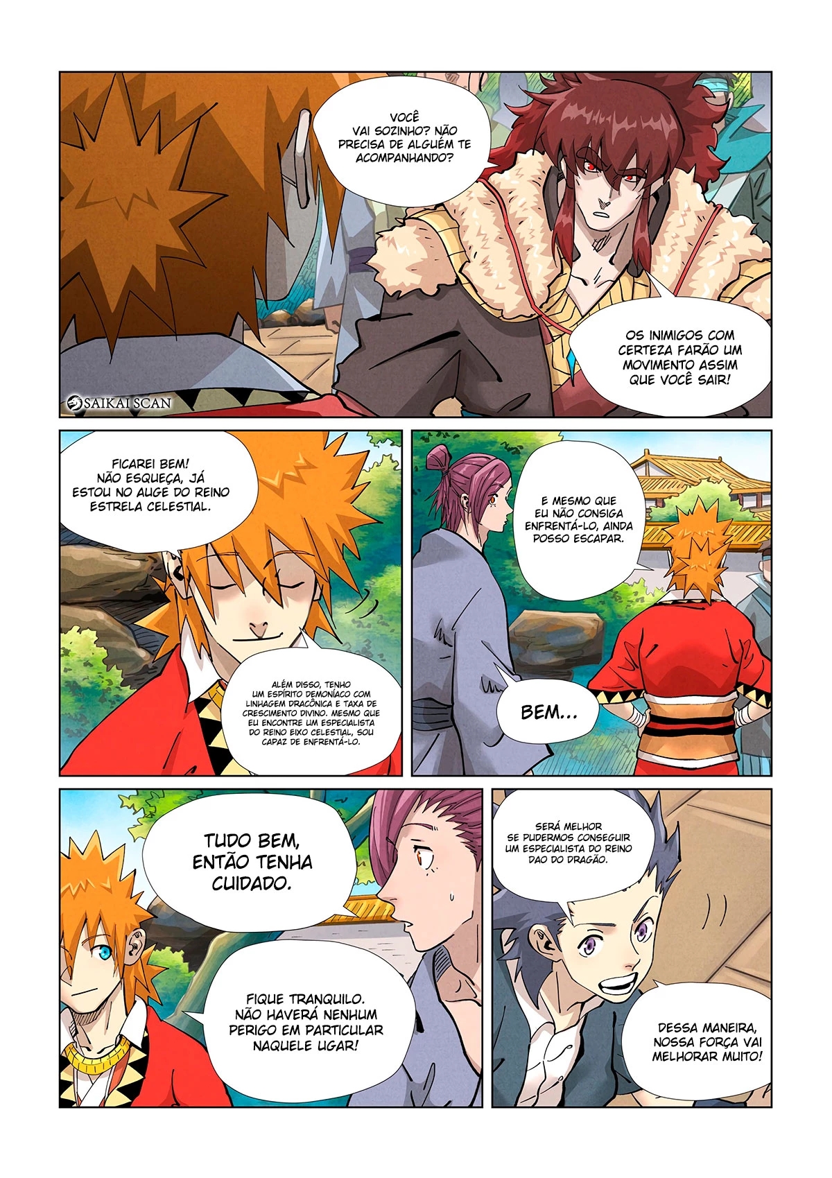 Read Contos de Demônios e Deuses PT Manga Online