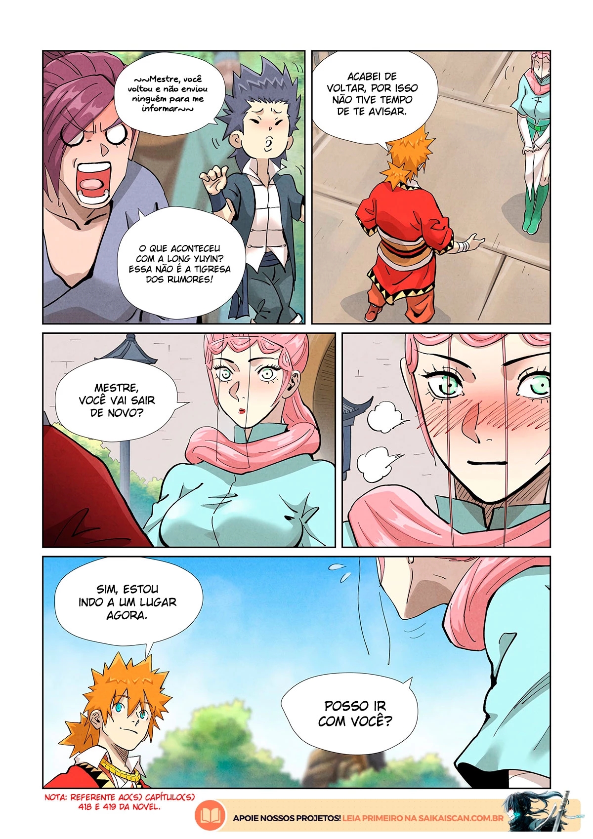 Read Contos de Demônios e Deuses PT Manga Online