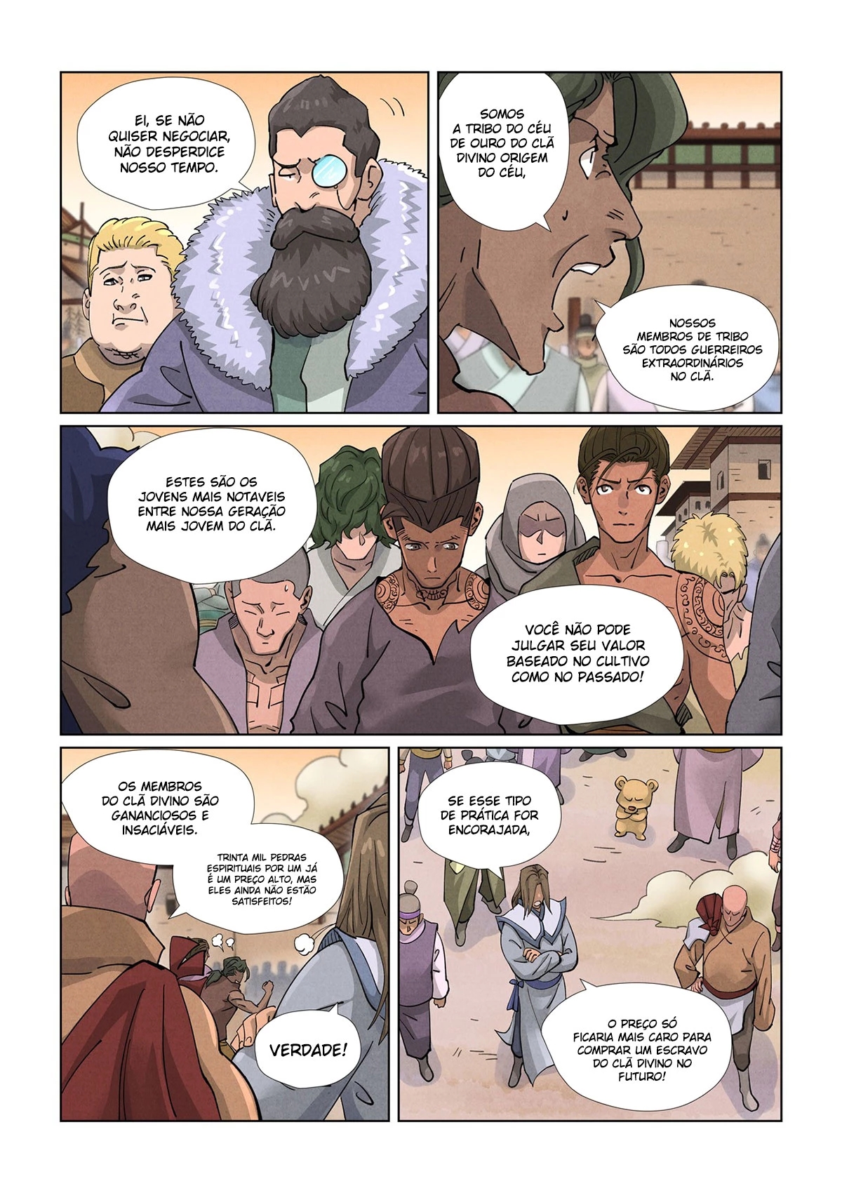 Read Contos de Demônios e Deuses PT Manga Online