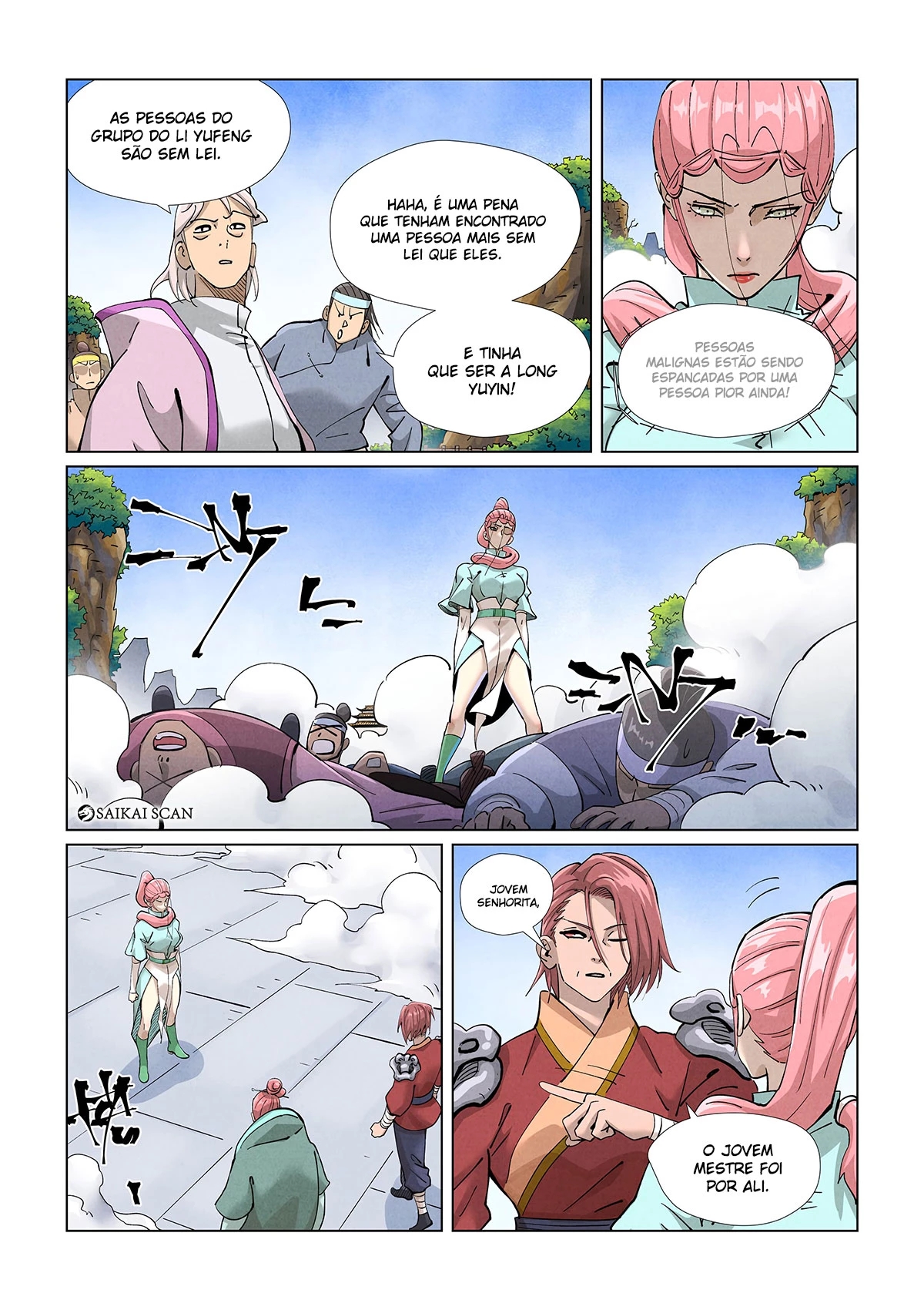 Read Contos de Demônios e Deuses PT Manga Online