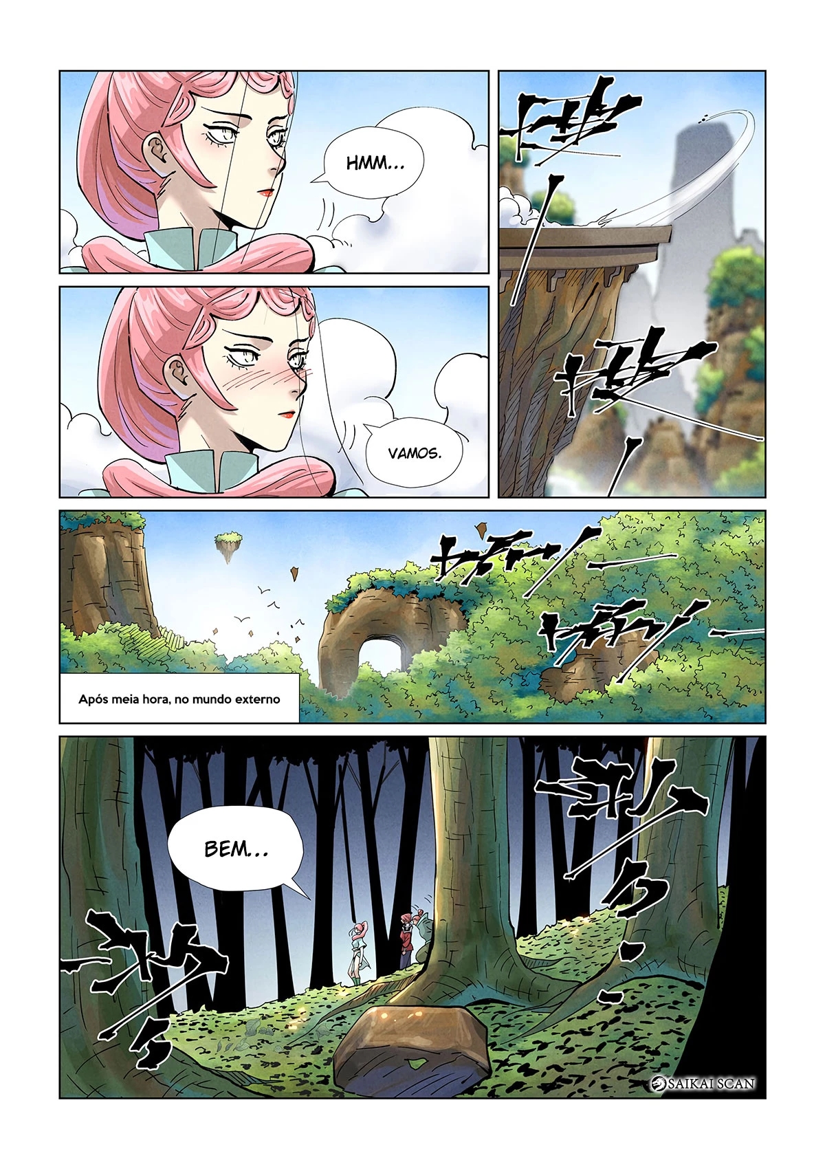Read Contos de Demônios e Deuses PT Manga Online