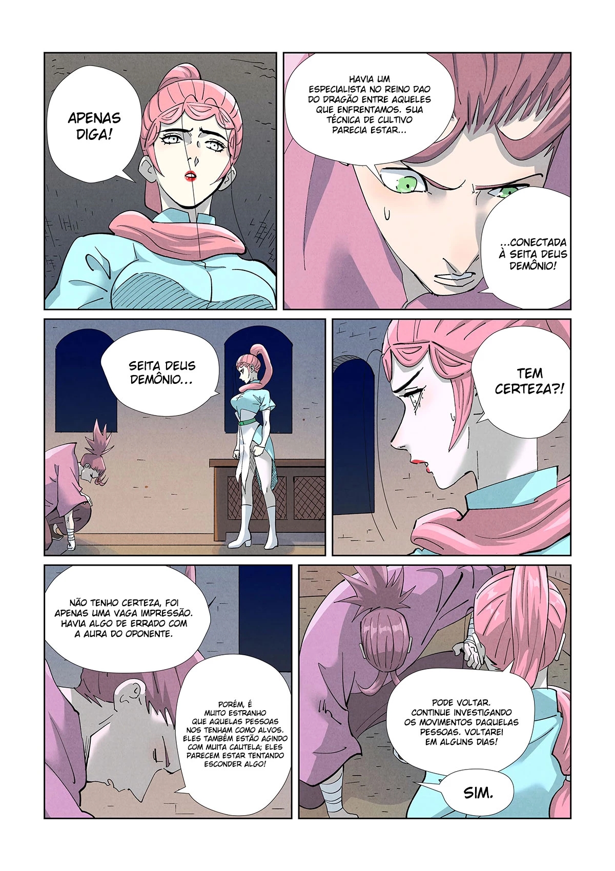 Read Contos de Demônios e Deuses PT Manga Online