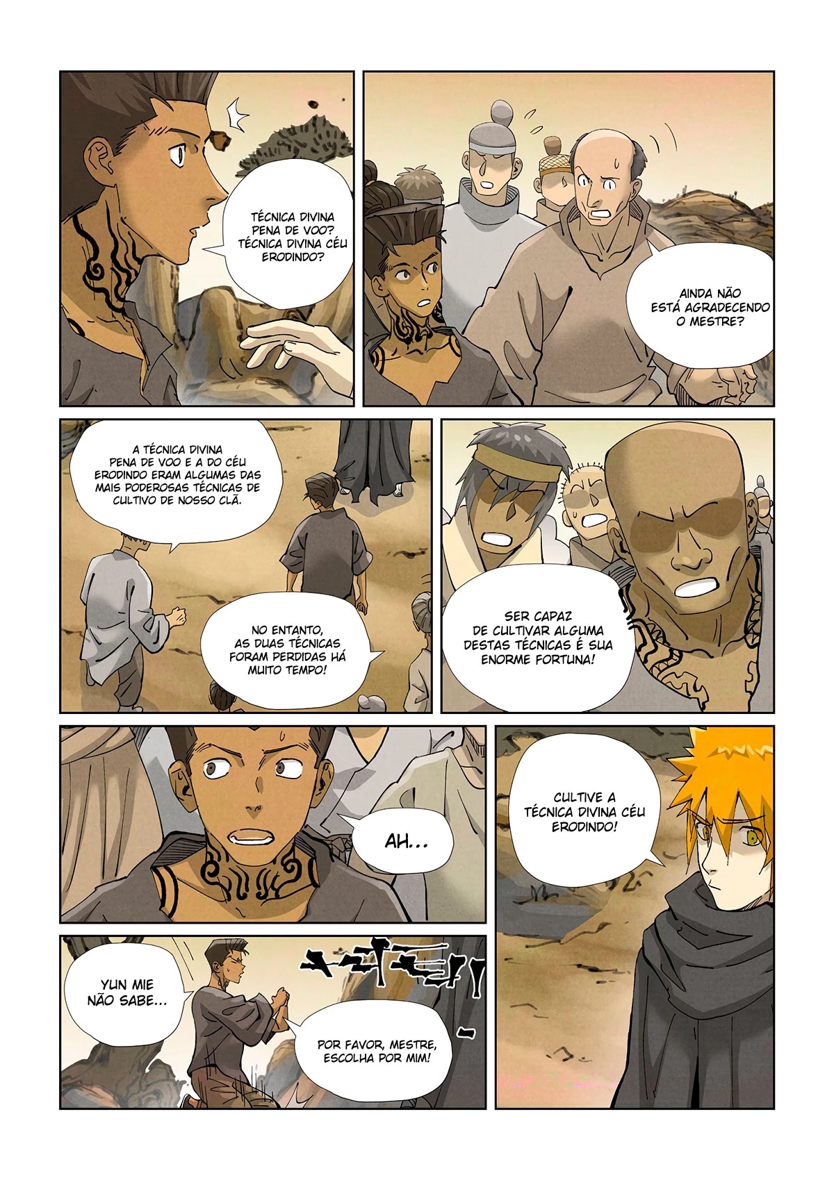 Read Contos de Demônios e Deuses PT Manga Online