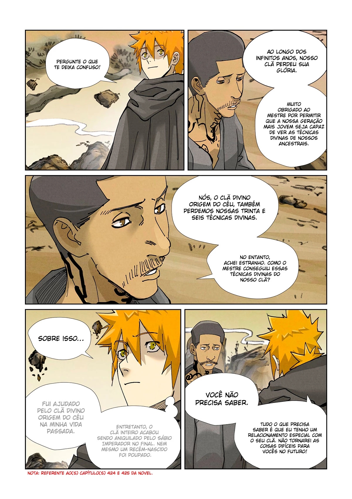 Read Contos de Demônios e Deuses PT Manga Online