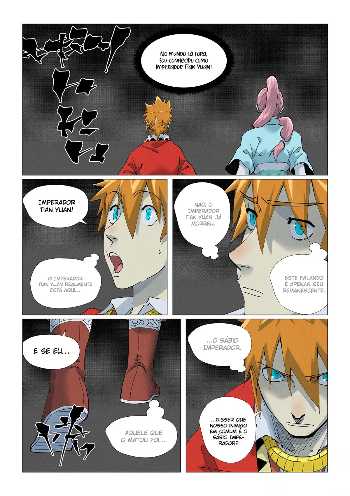 Read Contos de Demônios e Deuses PT Manga Online