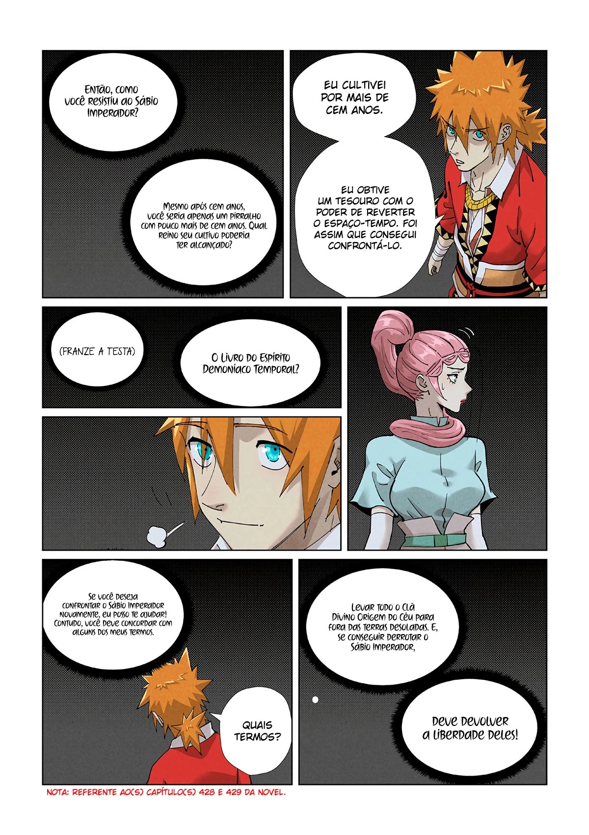 Read Contos de Demônios e Deuses PT Manga Online