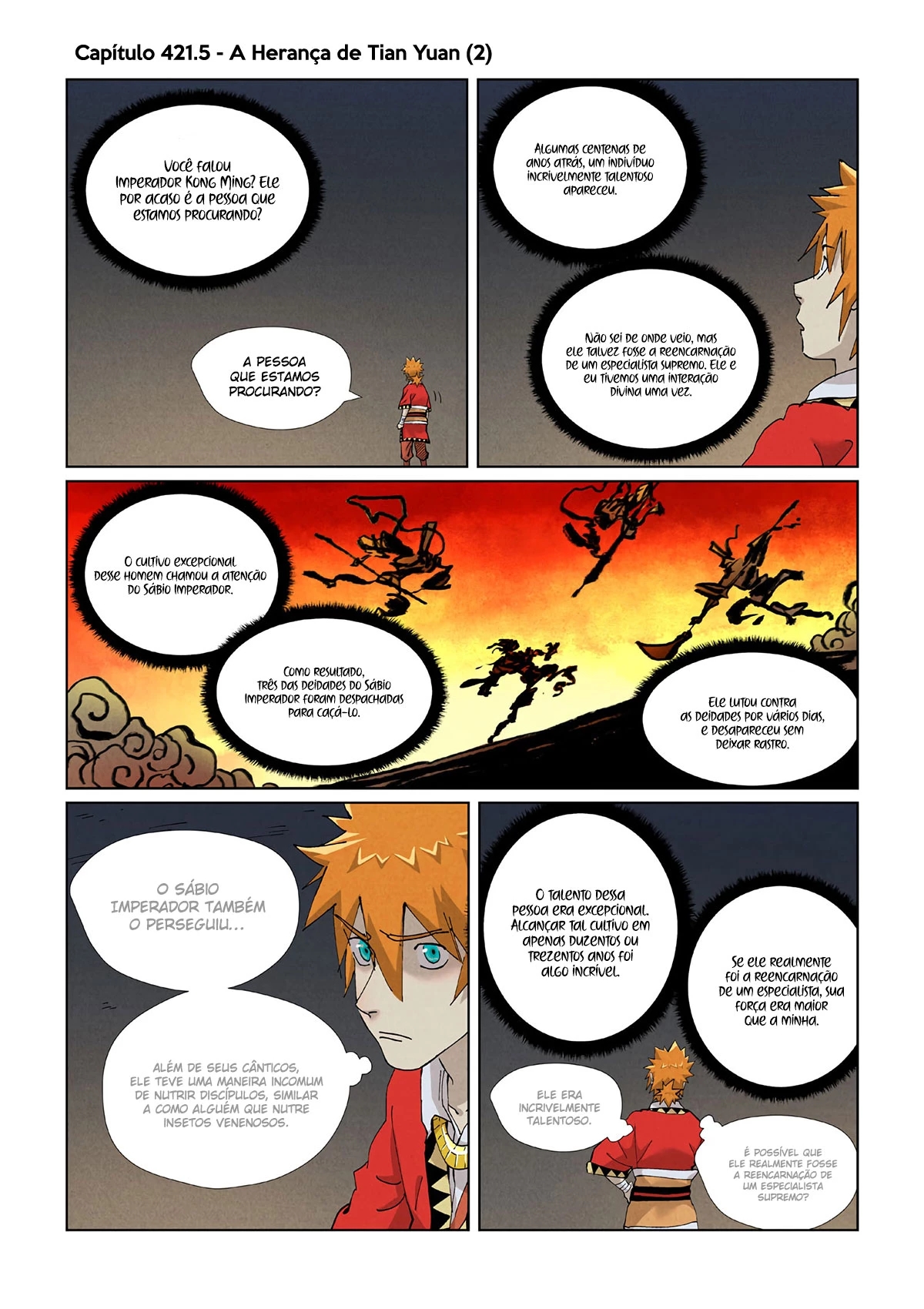 Read Contos de Demônios e Deuses PT Manga Online