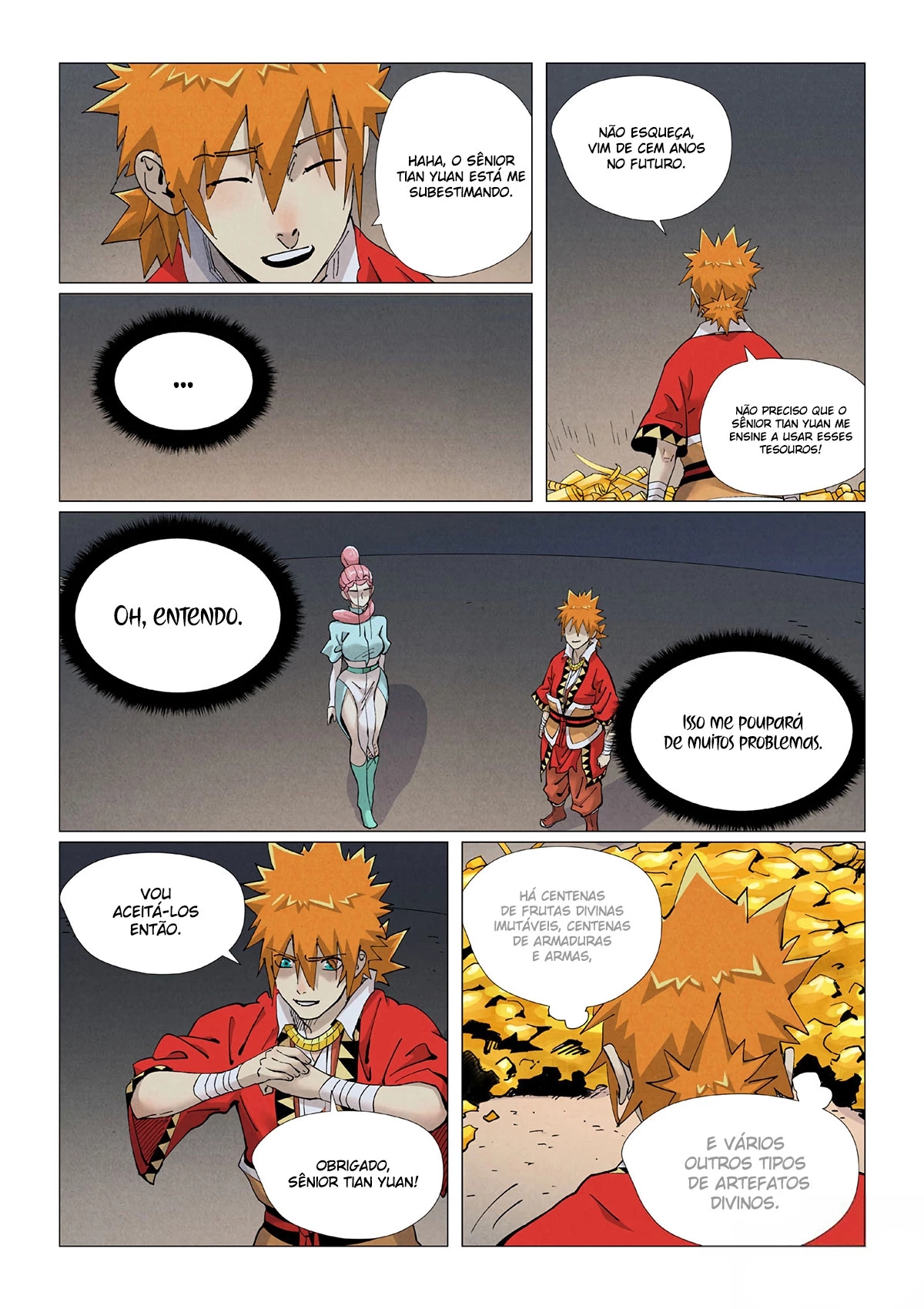 Read Contos de Demônios e Deuses PT Manga Online