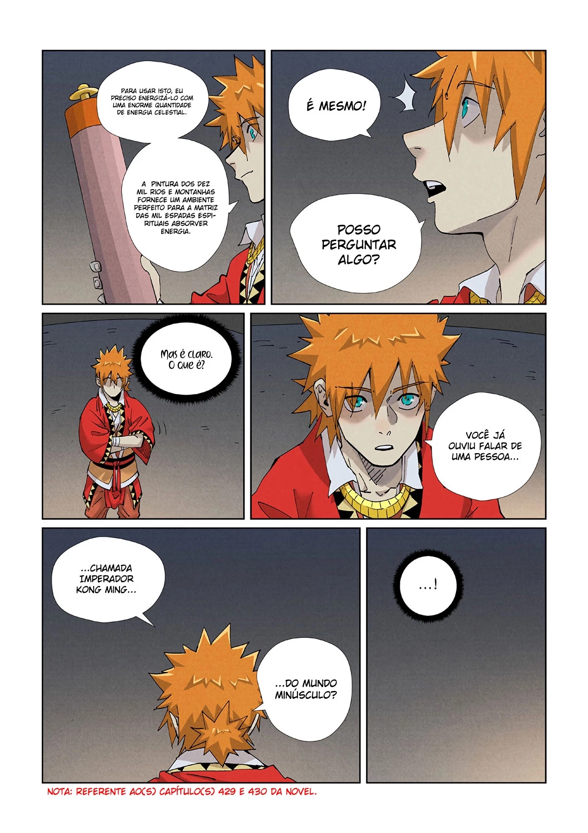 Read Contos de Demônios e Deuses PT Manga Online