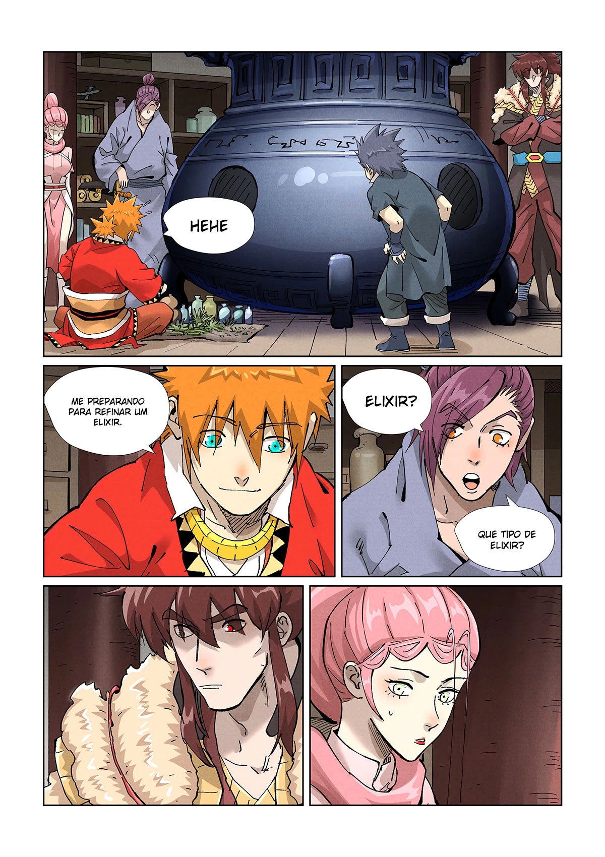 Read Contos de Demônios e Deuses PT Manga Online