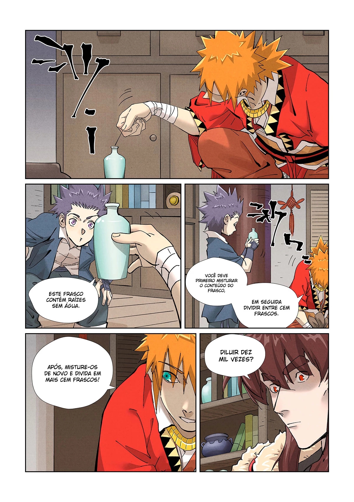Read Contos de Demônios e Deuses PT Manga Online