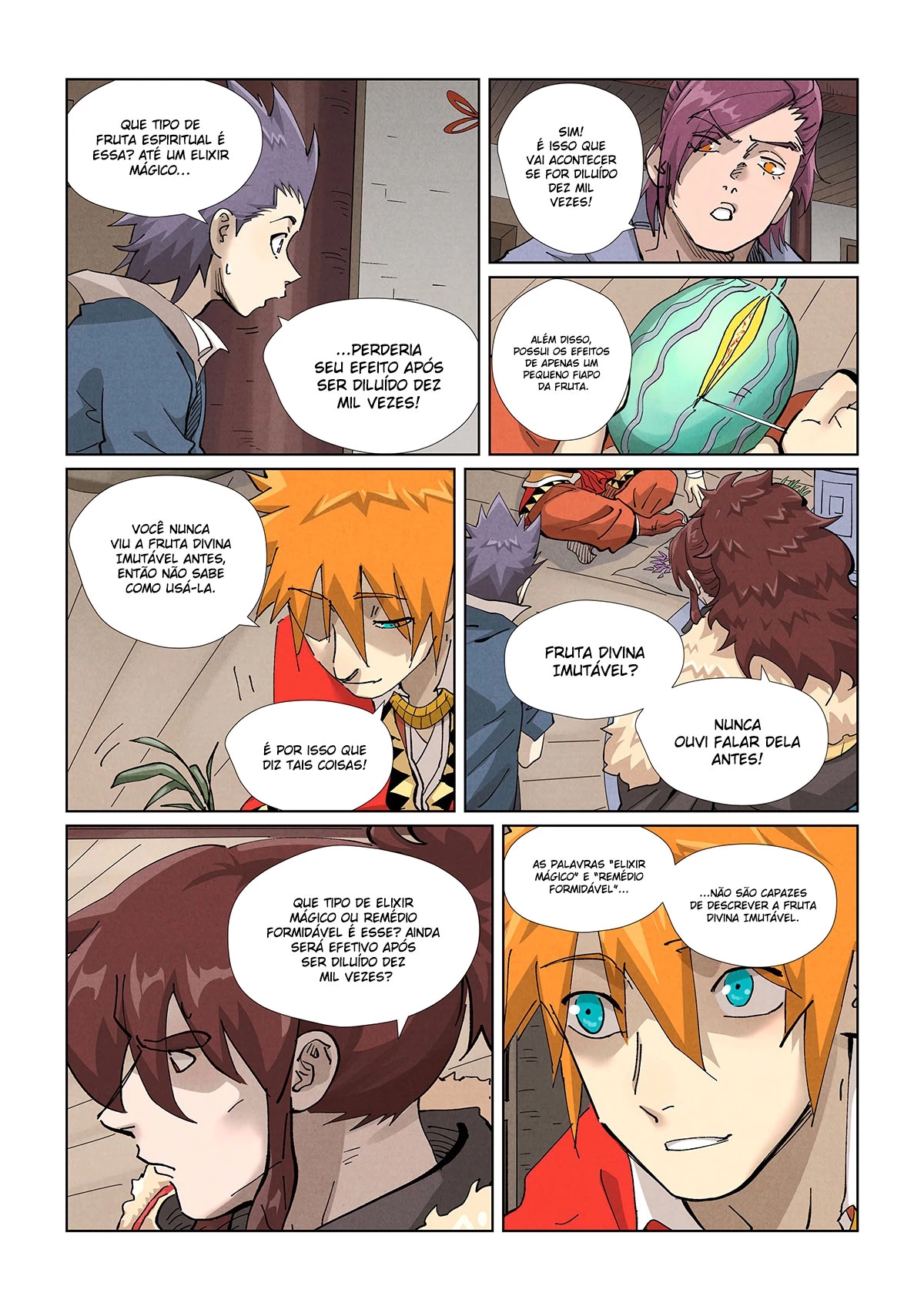 Read Contos de Demônios e Deuses PT Manga Online