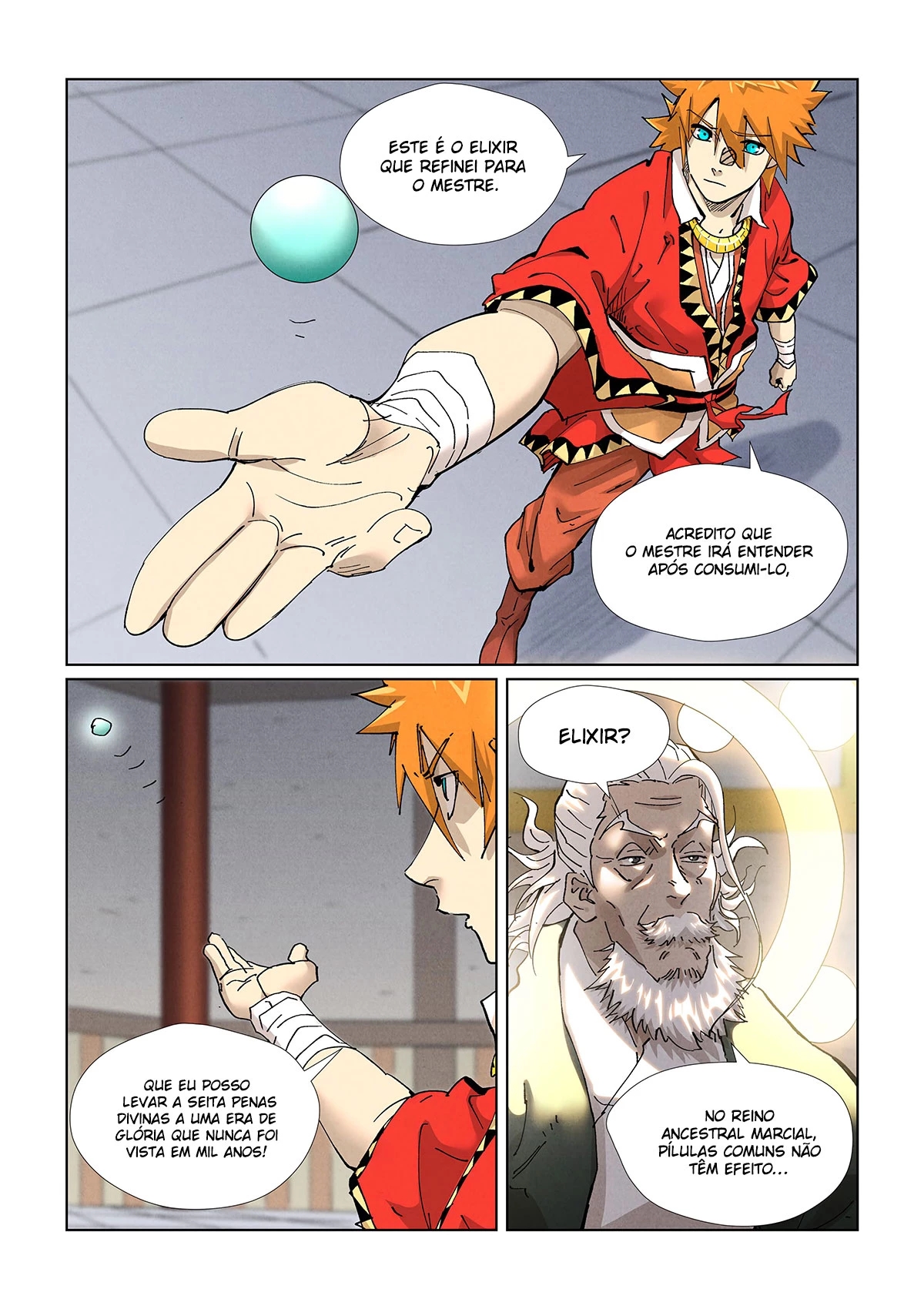 Read Contos de Demônios e Deuses PT Manga Online