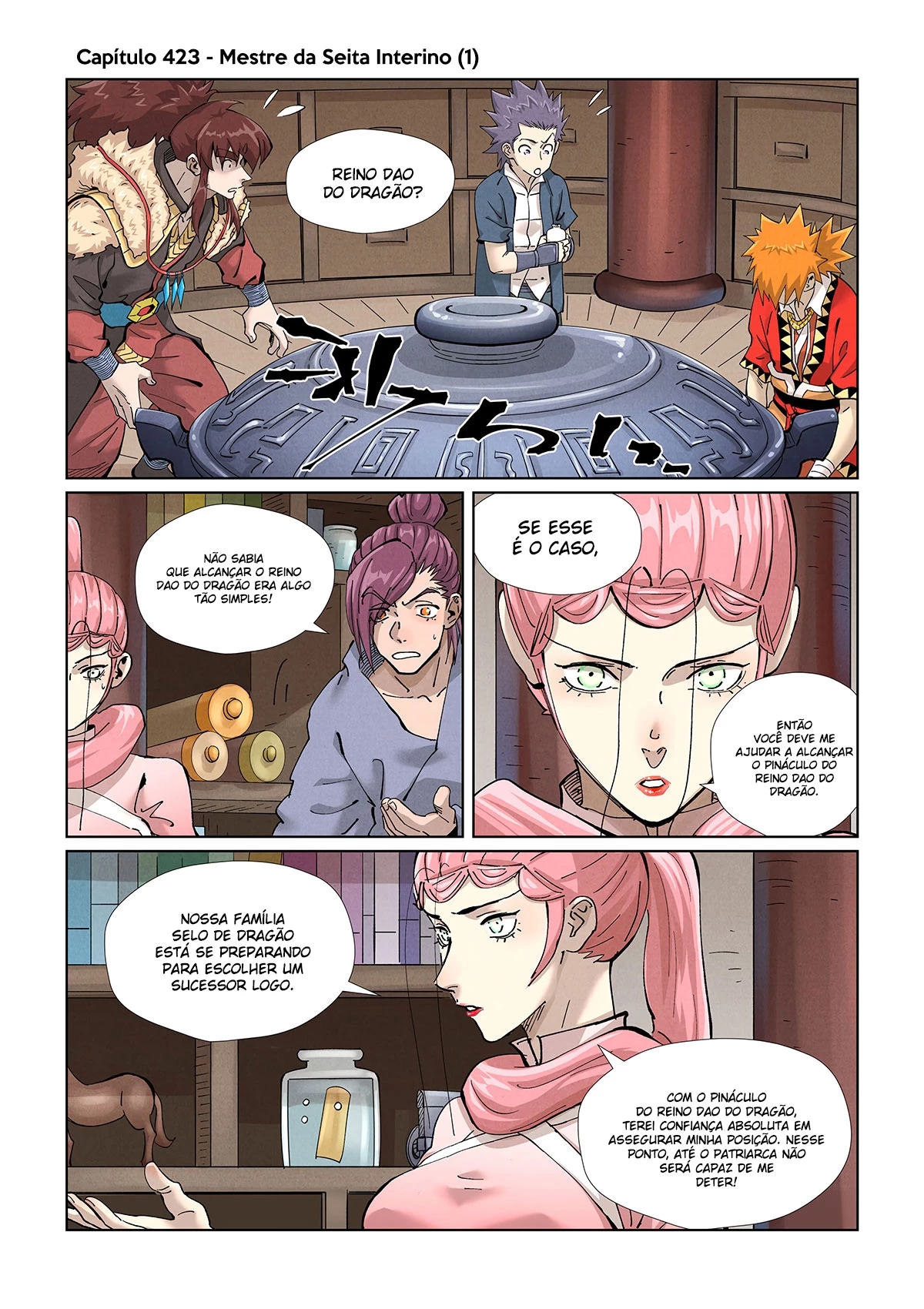 Read Contos de Demônios e Deuses PT Manga Online