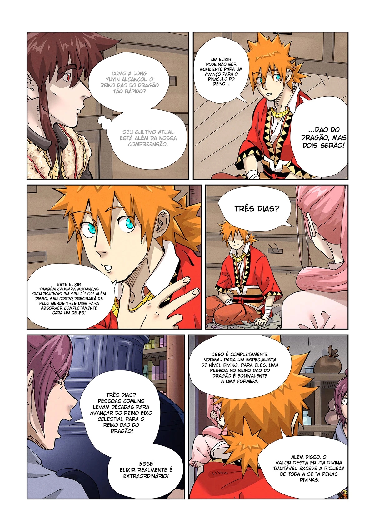 Read Contos de Demônios e Deuses PT Manga Online