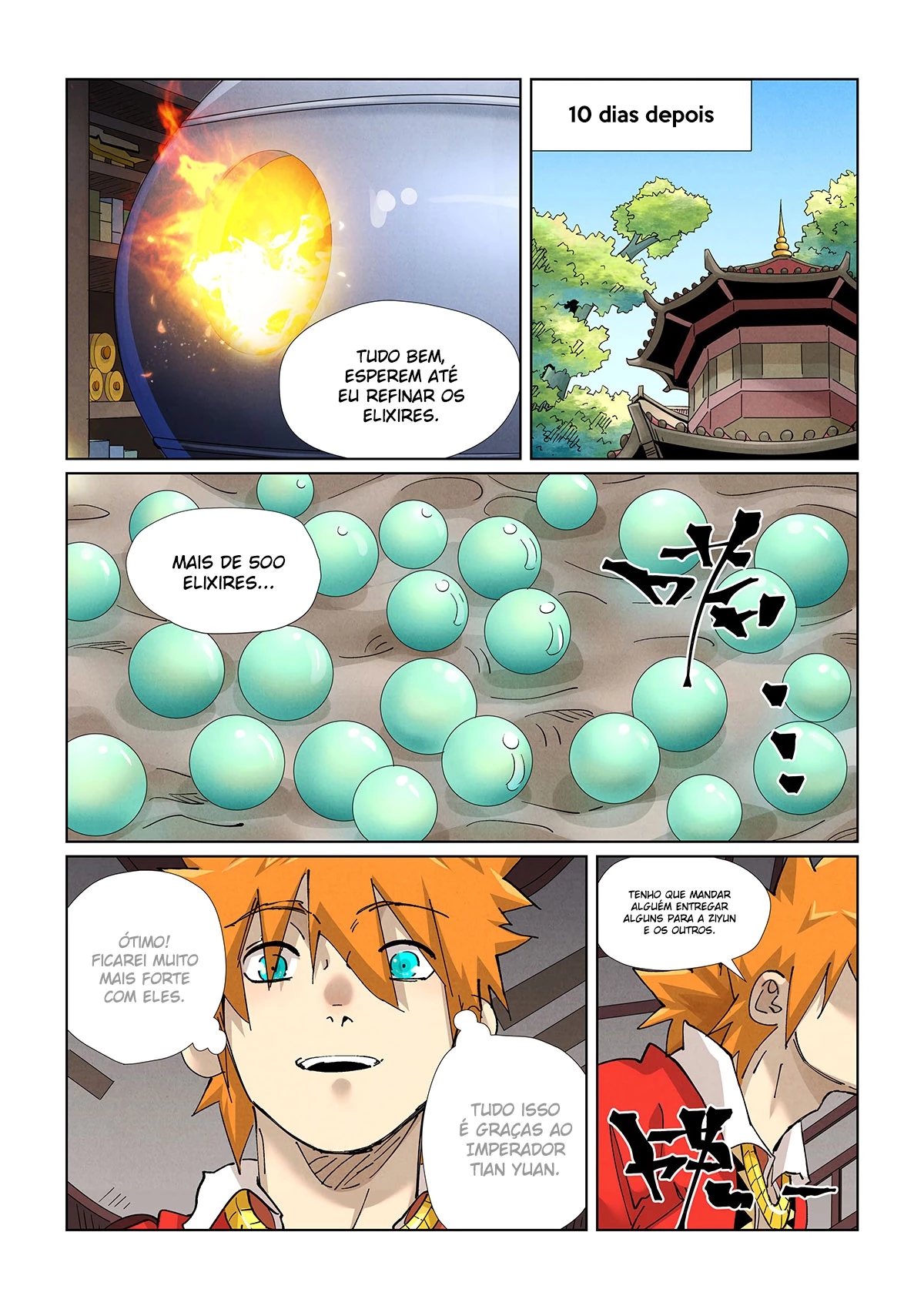 Read Contos de Demônios e Deuses PT Manga Online