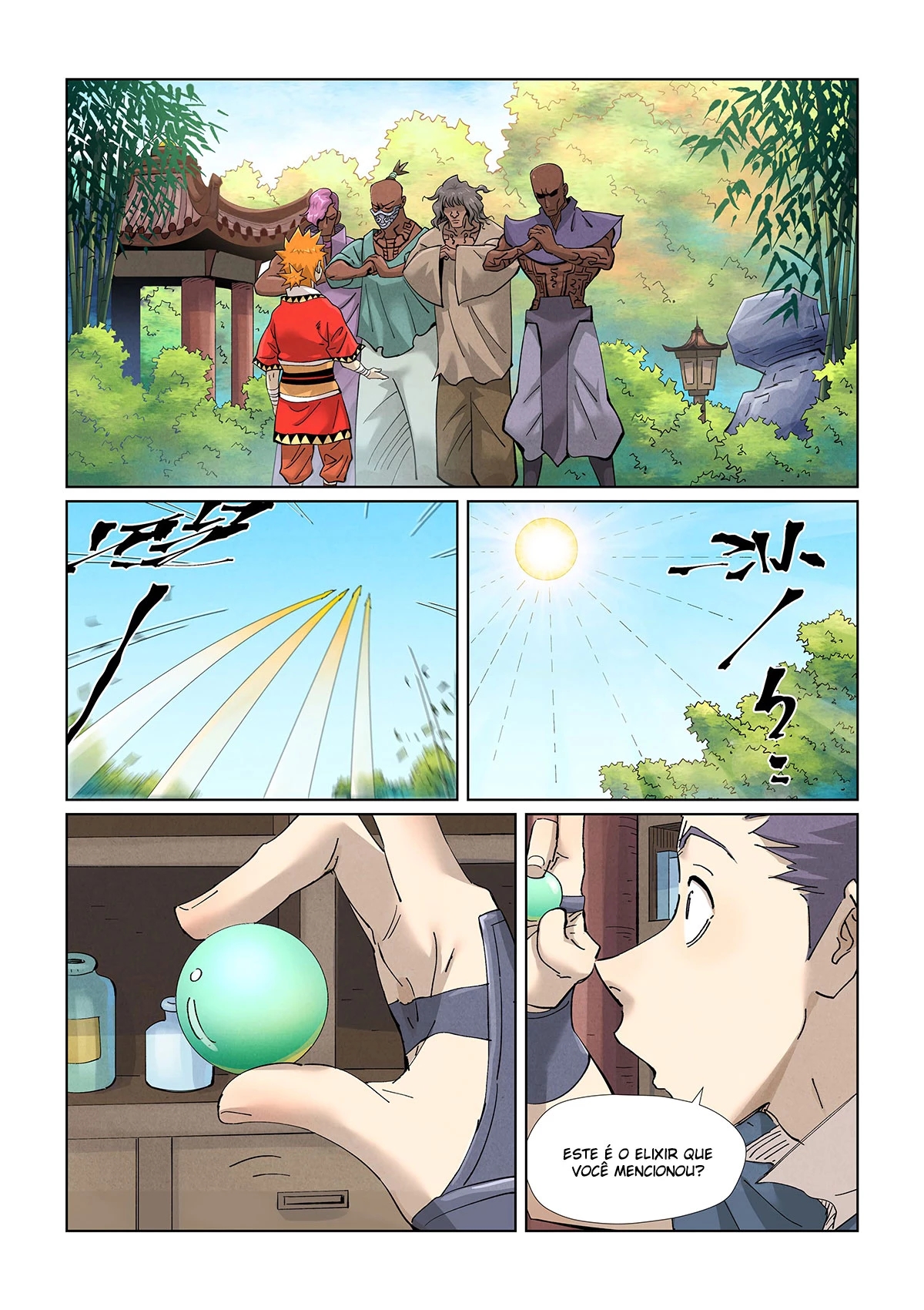 Read Contos de Demônios e Deuses PT Manga Online