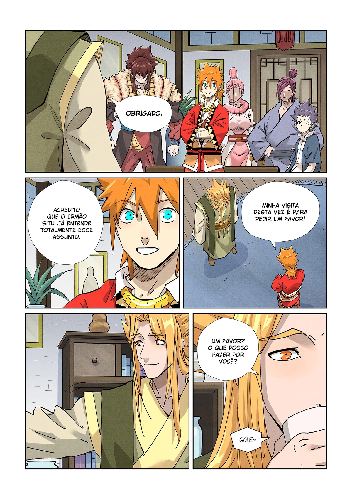 Read Contos de Demônios e Deuses PT Manga Online