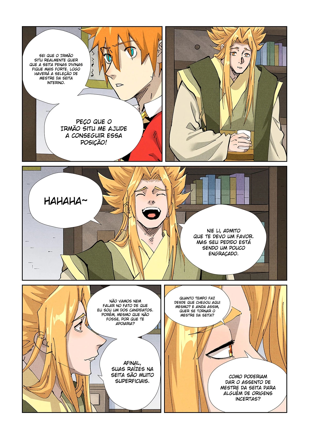 Read Contos de Demônios e Deuses PT Manga Online