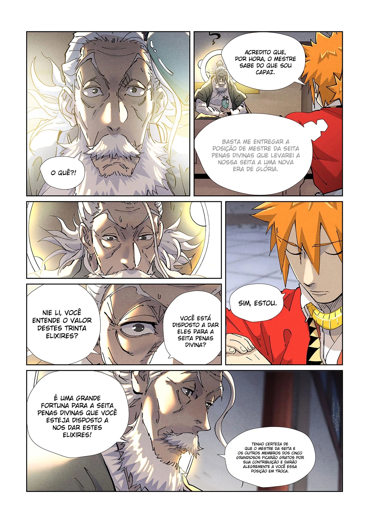 Read Contos de Demônios e Deuses PT Manga Online