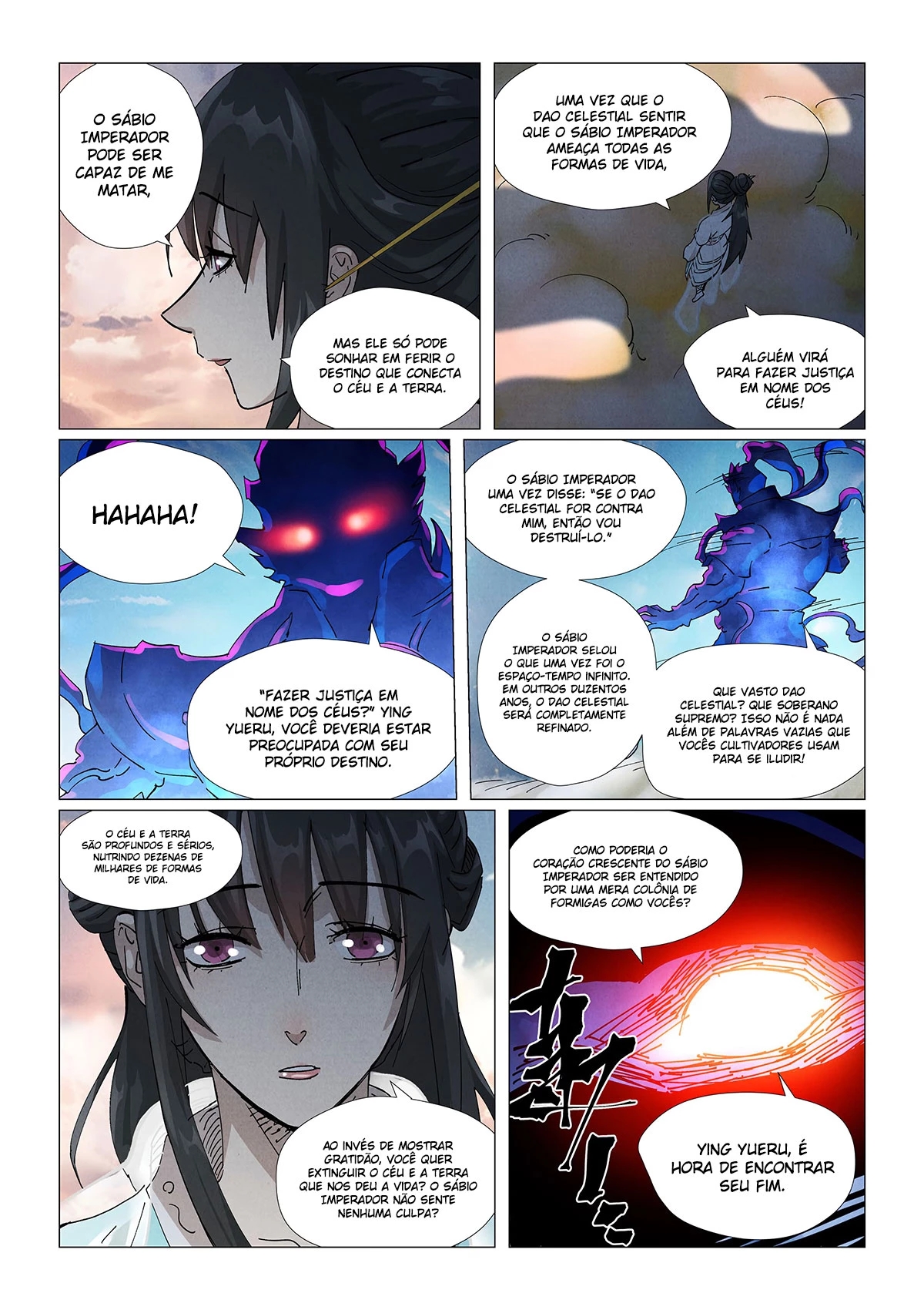 Read Contos de Demônios e Deuses PT Manga Online