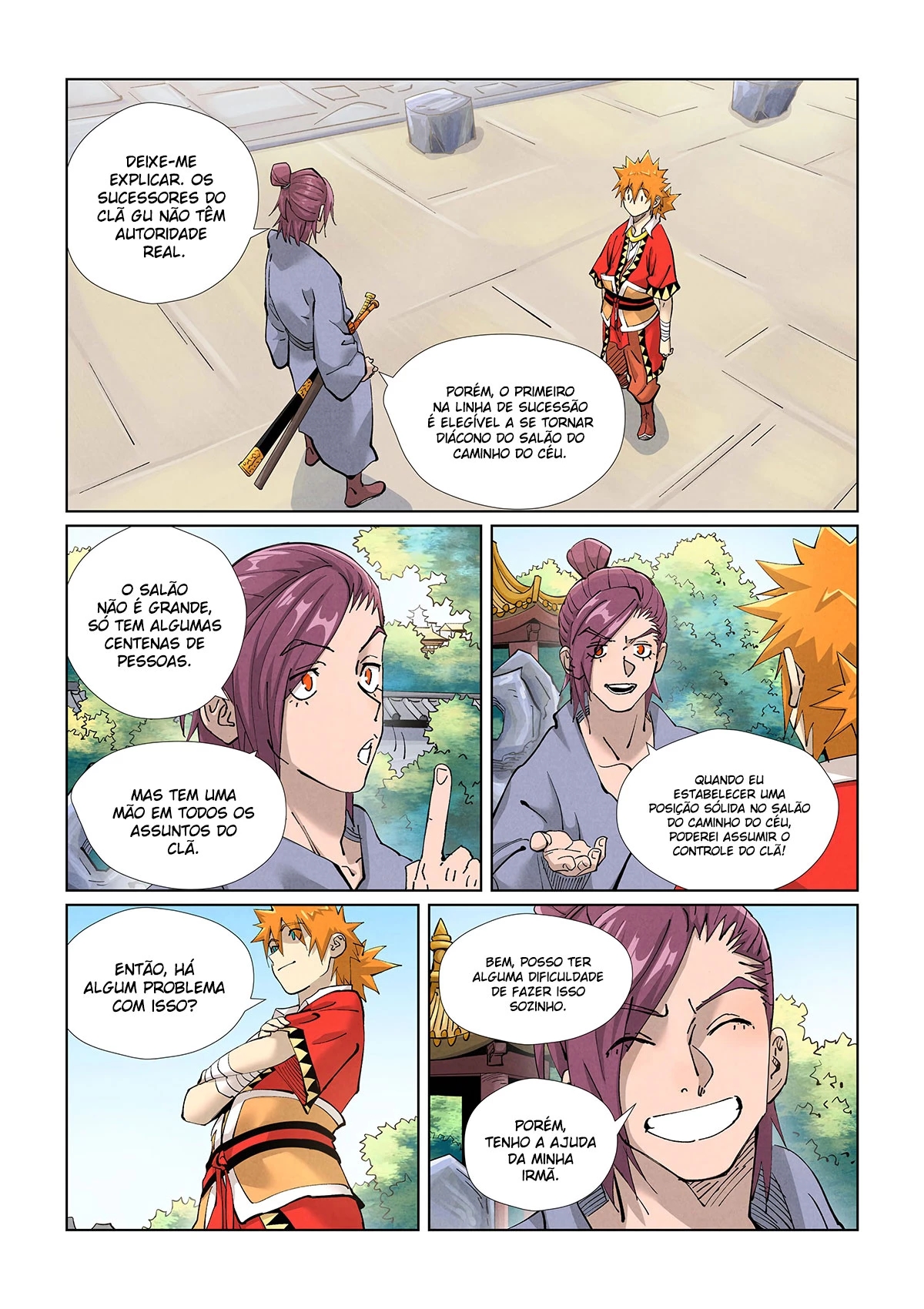 Read Contos de Demônios e Deuses PT Manga Online