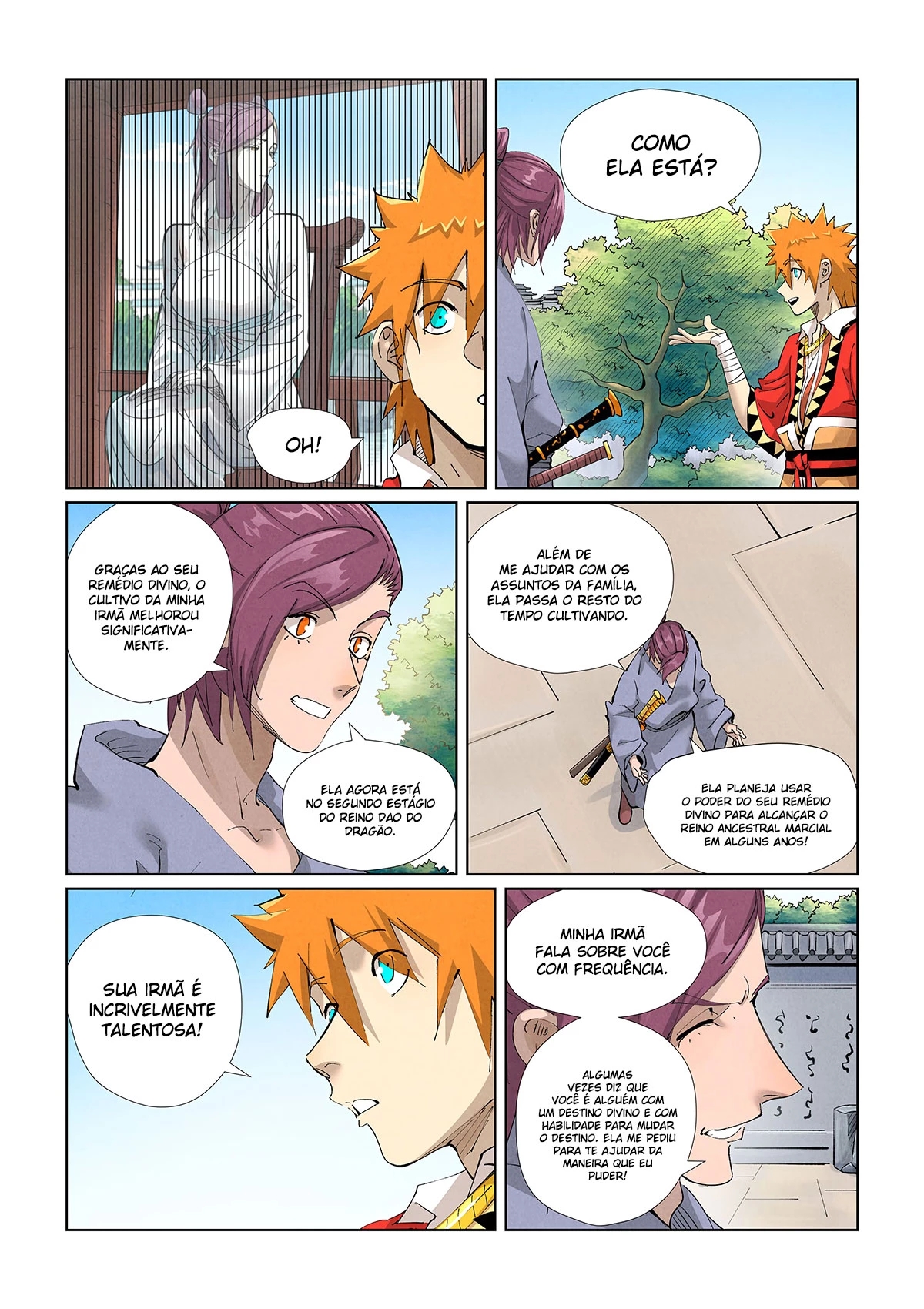 Read Contos de Demônios e Deuses PT Manga Online