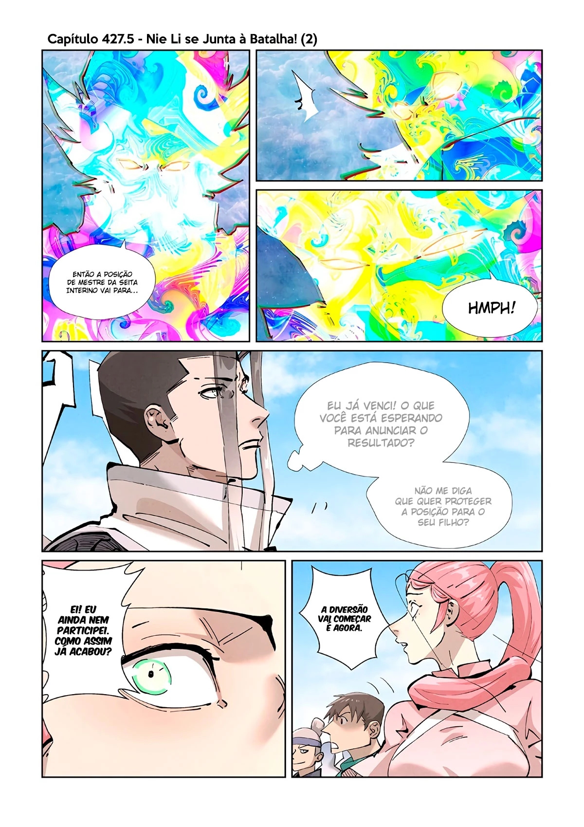 Read Contos de Demônios e Deuses PT Manga Online