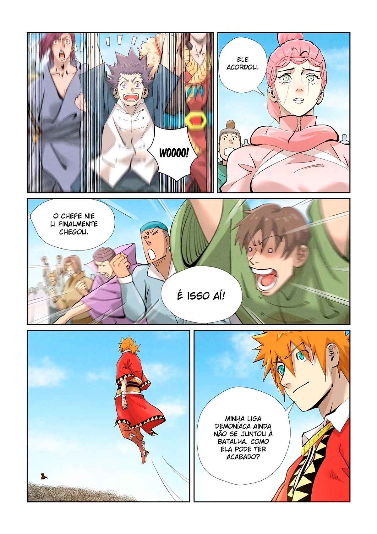 Read Contos de Demônios e Deuses PT Manga Online