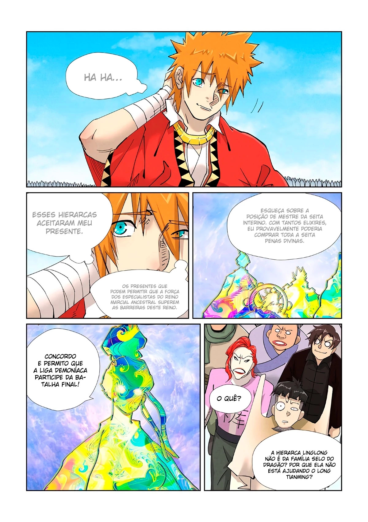Read Contos de Demônios e Deuses PT Manga Online
