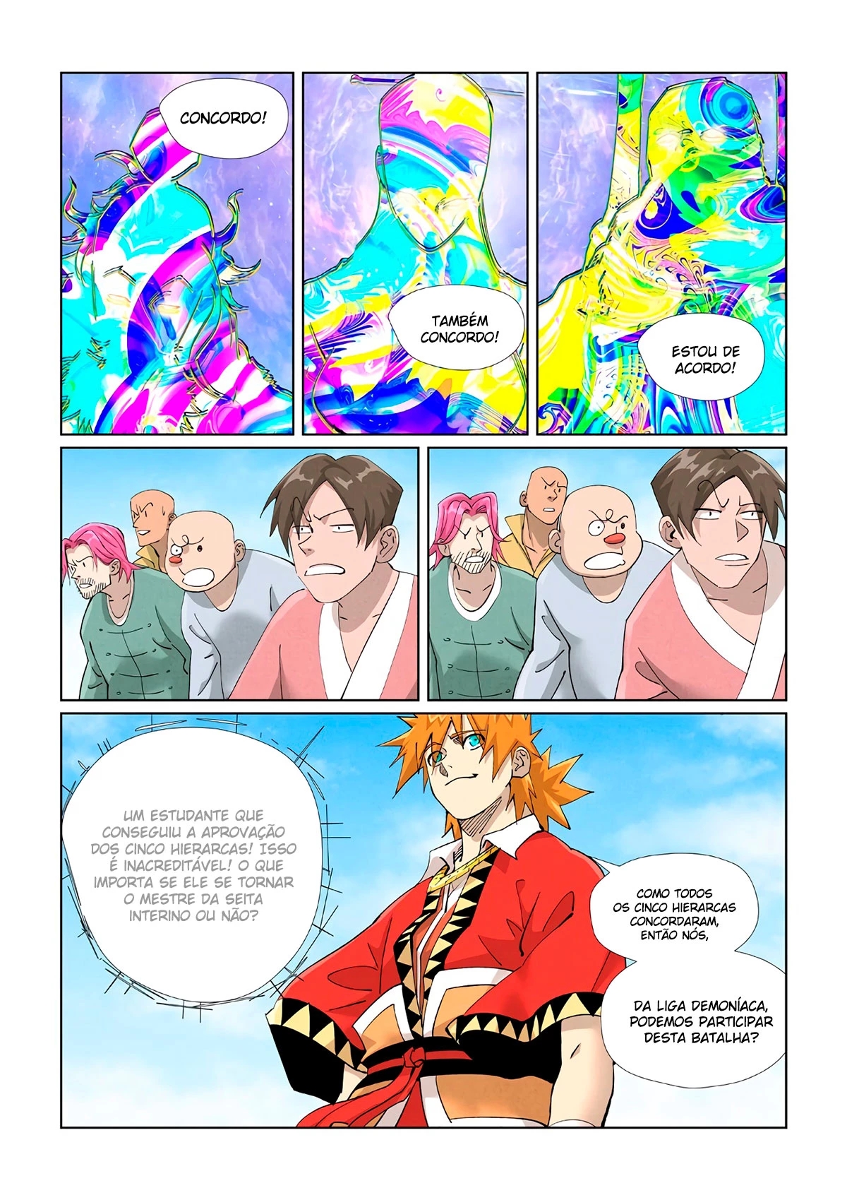 Read Contos de Demônios e Deuses PT Manga Online