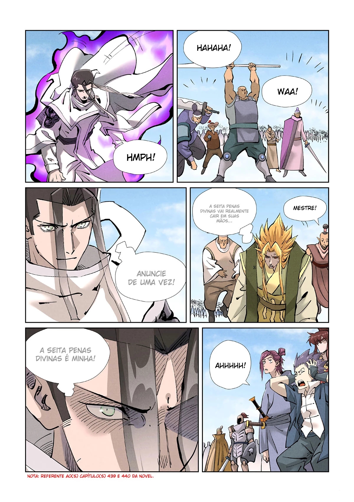 Read Contos de Demônios e Deuses PT Manga Online