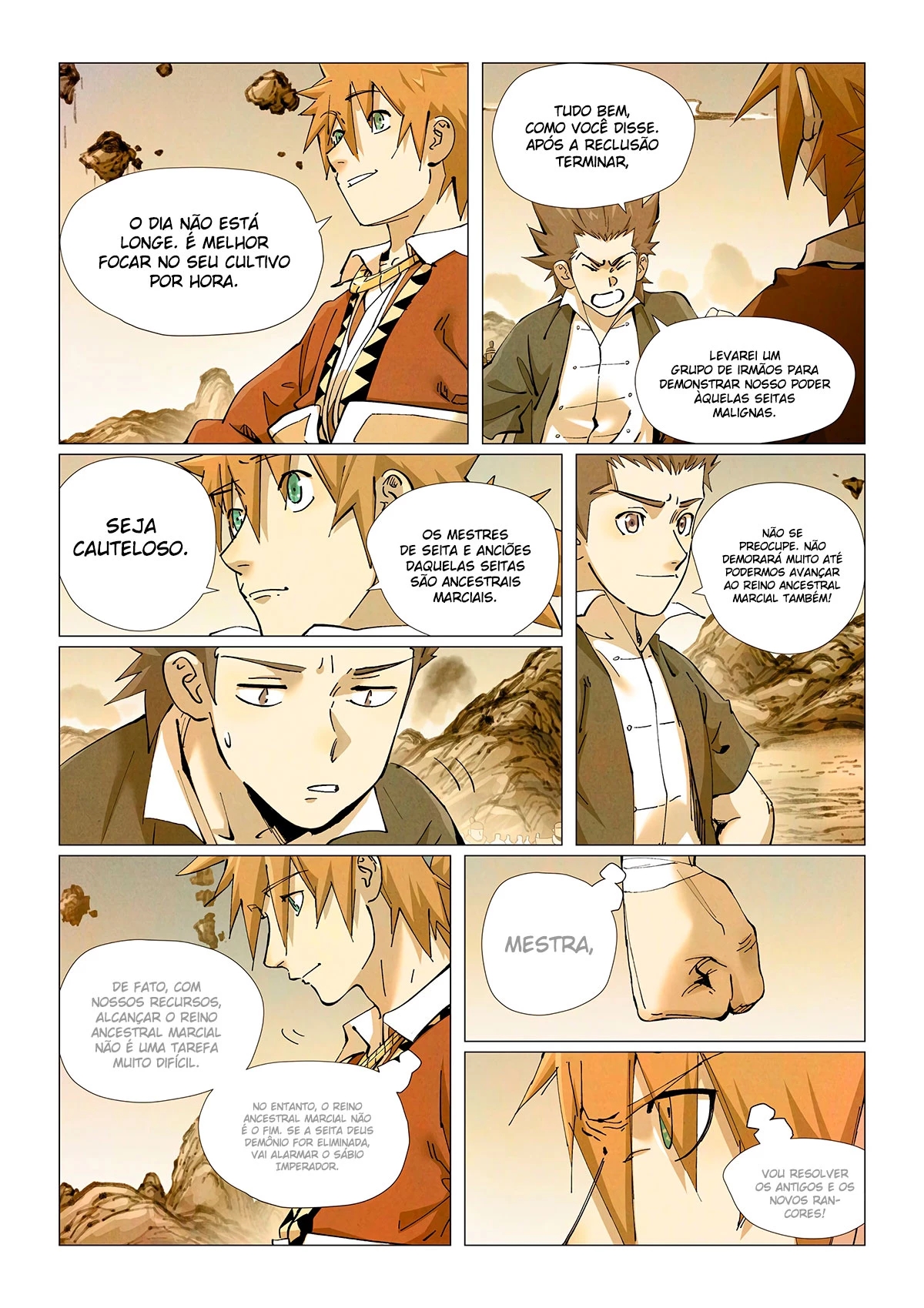 Read Contos de Demônios e Deuses PT Manga Online