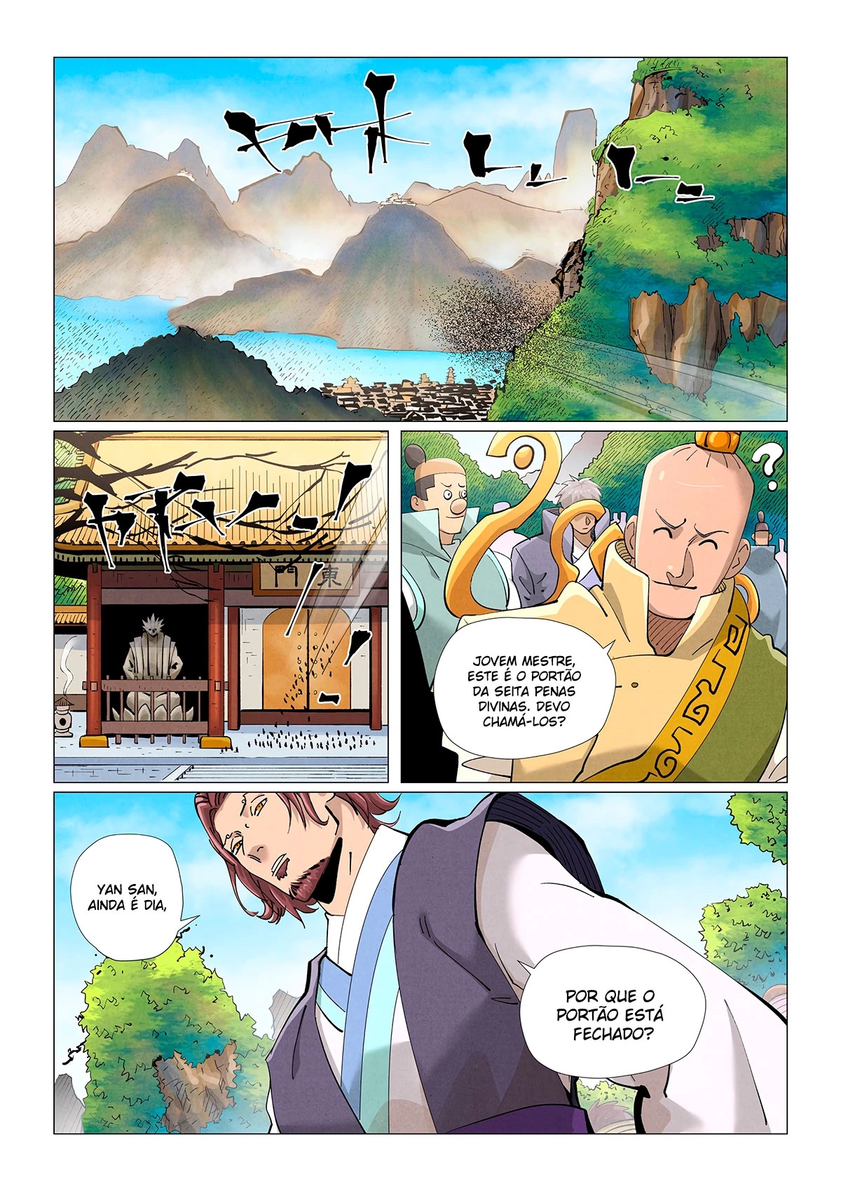 Read Contos de Demônios e Deuses PT Manga Online