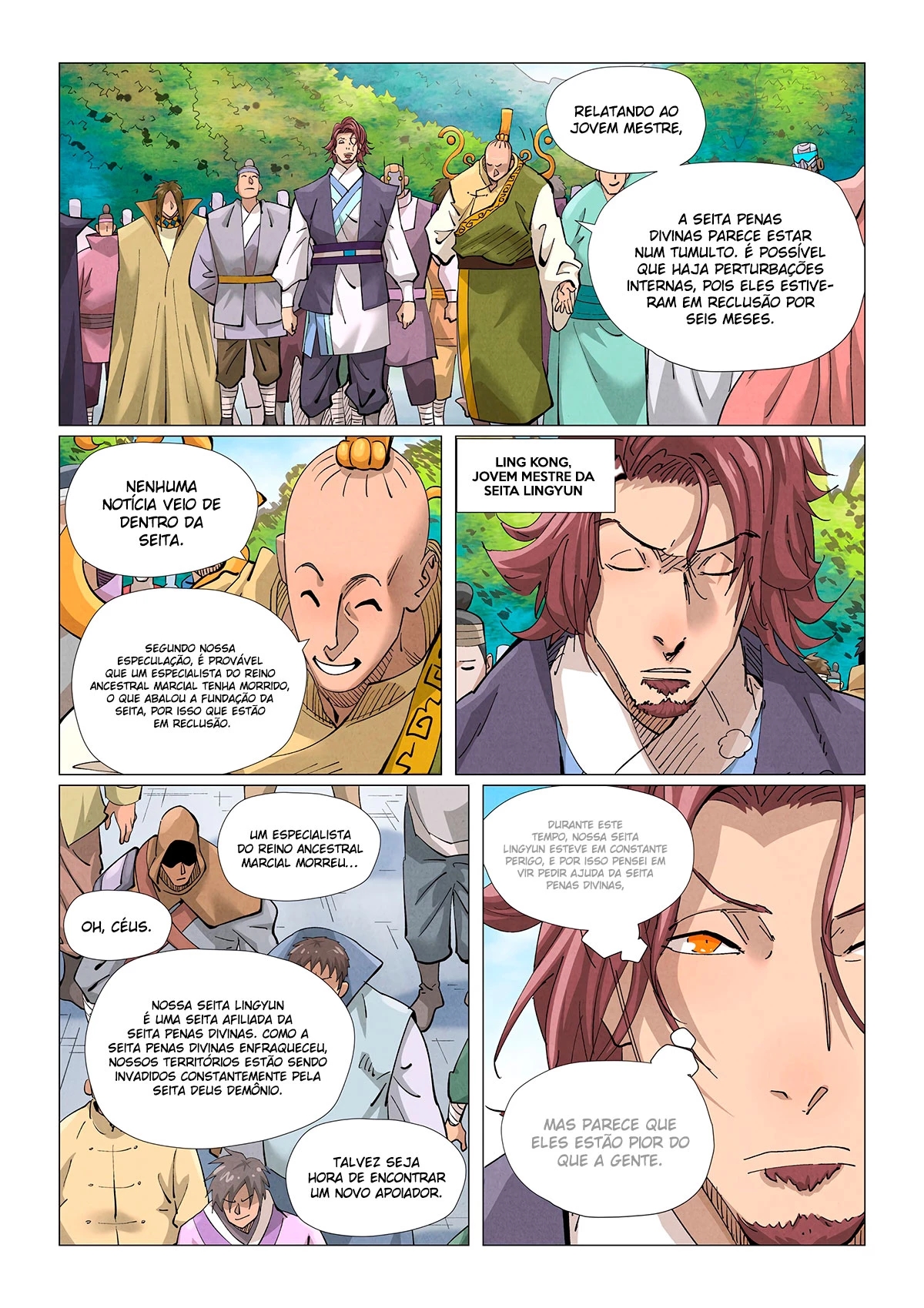 Read Contos de Demônios e Deuses PT Manga Online